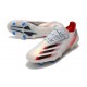 Scarpe adidas X Ghosted.1 FG Argento Metallicoero Core Scarlatto