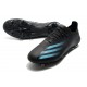 Scarpe adidas X Ghosted.1 FG Nero Core Signal Cyan