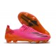 Scarpe adidas X Ghosted.1 FG Rosa Shock Nero Core Arancione Acceso