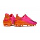 Scarpe adidas X Ghosted.1 FG Rosa Shock Nero Core Arancione Acceso