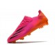 Scarpe adidas X Ghosted.1 FG Rosa Shock Nero Core Arancione Acceso