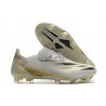 Scarpe adidas X Ghosted.1 FG Bianco Oro Metallico Melange Nero Core