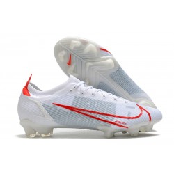 Nike Mercurial Vapor 14 Elite FG Scarpa Bianco Rosso