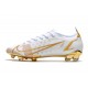 Nike Mercurial Vapor 14 Elite FG Scarpa Bianco Oro