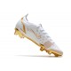 Nike Mercurial Vapor 14 Elite FG Scarpa Bianco Oro