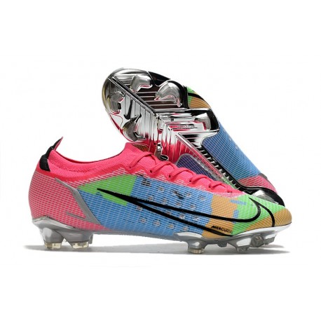 Nike Mercurial Vapor 14 Elite FG Scarpa Blu Rosa Volt