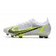 Nike Mercurial Vapor XIV Elite FG Bianco Nero Metallic Argento Volt