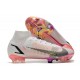 Nike Mercurial Superfly 8 Elite FG Bianco Nero Cremisi Rosa Blast