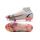 Nike Mercurial Superfly 8 Elite FG Bianco Nero Cremisi Rosa Blast