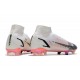 Nike Mercurial Superfly 8 Elite FG Bianco Nero Cremisi Rosa Blast