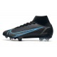 Nike Mercurial Superfly 8 Elite FG Nero Grigio Ferro