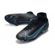 Nike Mercurial Superfly 8 Elite FG Nero Grigio Ferro