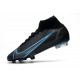 Nike Mercurial Superfly 8 Elite FG Nero Grigio Ferro