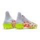 adidas Scarpe Calcio Predator Freak+ FG Bianco Arancione