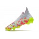 adidas Scarpe Calcio Predator Freak+ FG Bianco Arancione