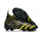 adidas Scarpe Calcio Predator Freak+ FG Nero Giallo