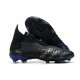 adidas Scarpe Calcio Predator Freak+ FG Nero Core Ferro Metallizzato Inchiostro