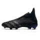 adidas Scarpe Calcio Predator Freak+ FG Nero Core Ferro Metallizzato Inchiostro