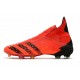 adidas Scarpe Calcio Predator Freak+ FG Rosso Nero Core Rosso Solare