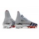 adidas Predator Freak+ FG Argento Metallico Nero Core Scarlatto