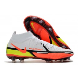 Nike Phantom GT2 Elite Dynamic Fit FG Bianco Cremisi Vivace Volt