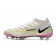 Nike Phantom GT2 Elite DF FG Bianco Nero Cremisi Vivace Rosa Blast