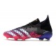 adidas Predator Freak.1 FG Scarpa Nero Core Bianco Rosa Shock