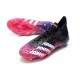 adidas Predator Freak.1 FG Scarpa Nero Core Bianco Rosa Shock