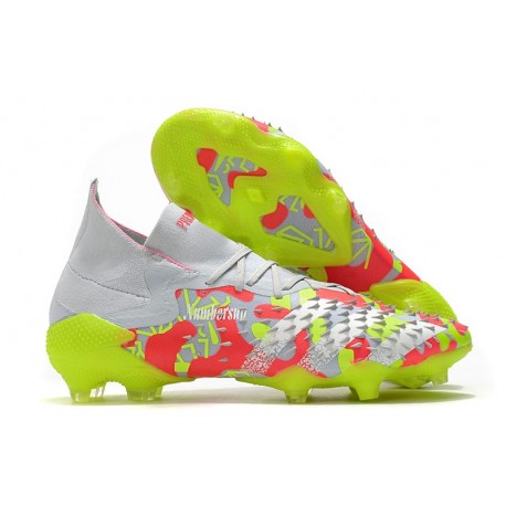 adidas Predator Freak.1 FG Scarpa Bianco Arancio Volt