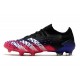 adidas Predator Freak.1 Low FG Nero Core Bianco Rosa Shock