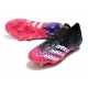 adidas Predator Freak.1 Low FG Nero Core Bianco Rosa Shock