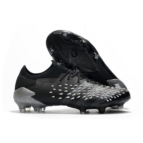 adidas Predator Freak.1 Low FG Nero Core Grigio 4 Bianco