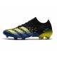 adidas Predator Freak.1 Low FG Blu Nero Core Bianco Giallo Solare