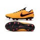 Scarpa Nike Tiempo Legend VIII Elite FG ACC Arancio Nero