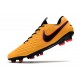 Scarpa Nike Tiempo Legend VIII Elite FG ACC Arancio Nero