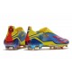 Scarpa da Calcio Adidas X Ghosted + FG X-Men - Blu Rosso Vivido Giallo Acceso