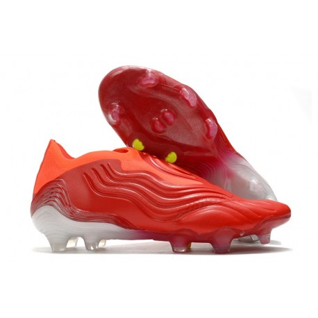 adidas Copa Sense+ FG Rosso Solare Bianco