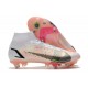 Nike Mercurial Superfly 8 Elite SG-Pro AC Bianco Nero Cremisi Vivace Rosa Blast