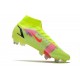 Nike Mercurial Superfly 8 Elite SG-Pro AC Volt Cremisi Vivace Nero