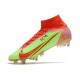 Nike Mercurial Superfly 8 Elite SG-Pro AC Verde Rosso