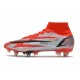 Nike Mercurial Superfly 8 Elite SG-Pro AC Rosso Cile Nero Ghost Arancione Total