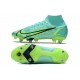 Nike Mercurial Superfly 8 Elite SG-Pro AC Turchese Dinamico Lime Glow