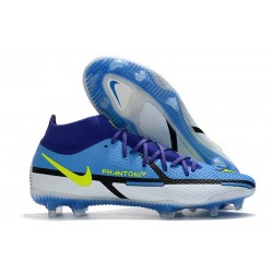 Nike Phantom GT2 Elite Dynamic Fit FG Blu Giallo Grigio