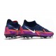 Nike Phantom GT2 Elite Dynamic Fit FG College Navy Bianco Viola Vivido