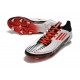 ADIDAS F50 Ghosted Adizero FG Scarpe Da Calcio Bianco Rosso Nero