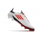 ADIDAS F50 Ghosted Adizero FG Scarpe Da Calcio Bianco Rosso Nero