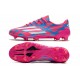 ADIDAS F50 Ghosted Adizero FG Scarpe Da Calcio Rosa Blu Bianco