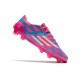 ADIDAS F50 Ghosted Adizero FG Scarpe Da Calcio Rosa Blu Bianco