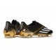 ADIDAS F50 Ghosted Adizero FG Scarpe Da Calcio Nero Bianco Oro