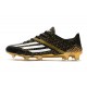 ADIDAS F50 Ghosted Adizero FG Scarpe Da Calcio Nero Bianco Oro